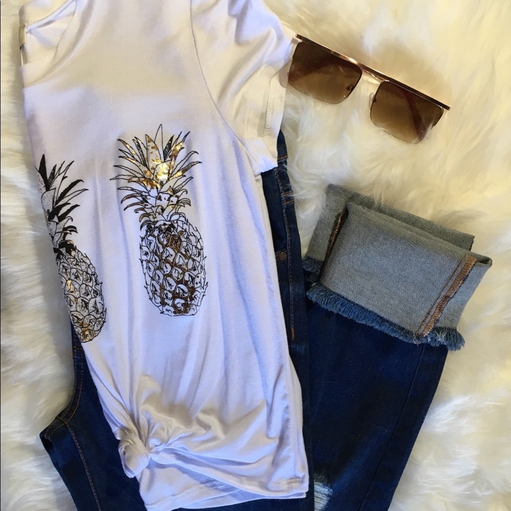 Pineapple Crop Top